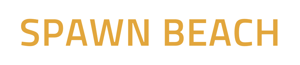 Wordmark · Spawn Beach